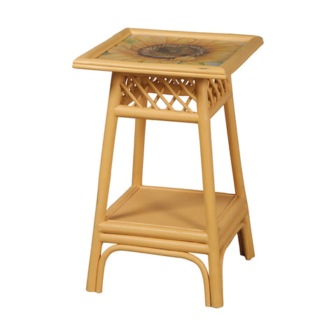 Rattan Accent Table