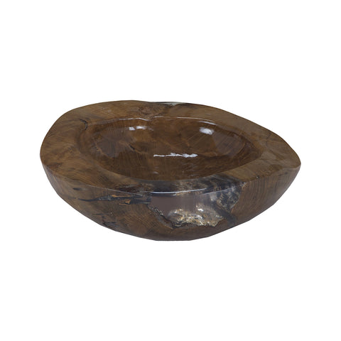 Cristobal 16-Inch Teak And Composite Bowl