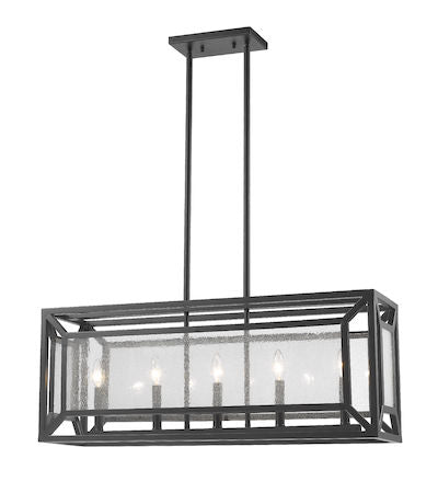 Z-Lite Braum 5 Light Pendant 6005-33BRZ