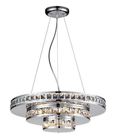 Z-Lite Ariel 5 Light Crystal Chandelier 883CH