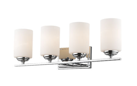 Z-Lite Bordeaux 4 Light Vanity Light 435-4V-CH