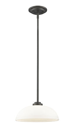 Z-Lite Ashton 1 Light Mini Pendant 443MP12-BRZ
