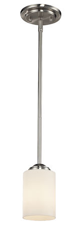 Z-Lite Cardinal 1 Light Mini Pendant 434-MP-BN