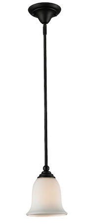 Z-Lite Lagoon 1 Light Mini Pendant 703MP-MB