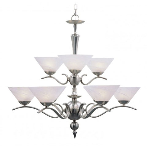 Livex Lighting Nouveau Dinette Chandelier 8009-91
