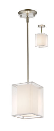 Z-Lite Sedona 1 Light Convertible Mini Pendant 193-6W-C