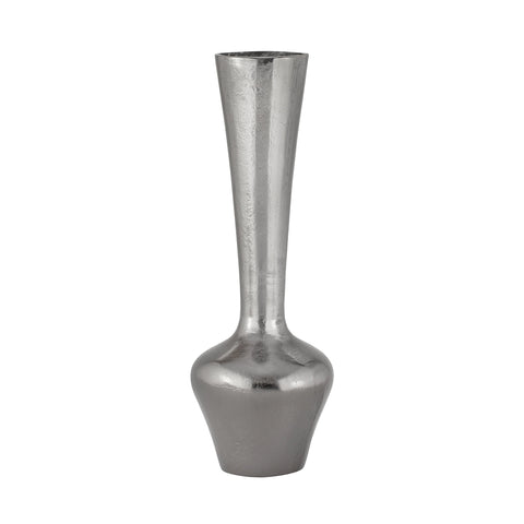 Long Neck Aluminum Vase - Small