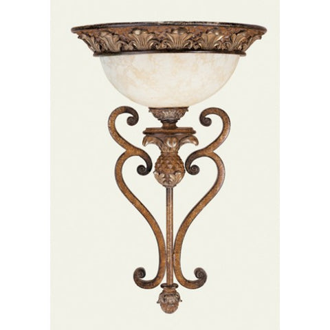 Livex Lighting Savannah 1 Light Venetian Patina Wall Sconce