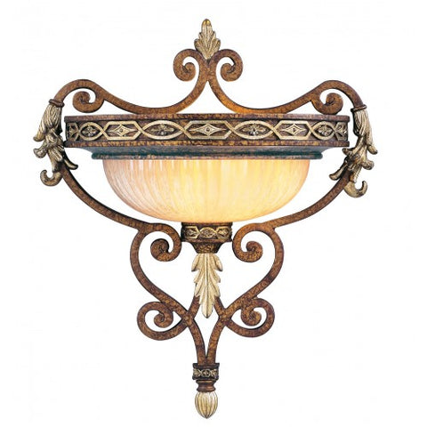 Livex Lighting Seville 1 Light PBZ Wall Sconce