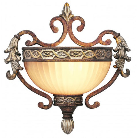 Livex Lighting Seville 1 Light PBZ Wall Sconce
