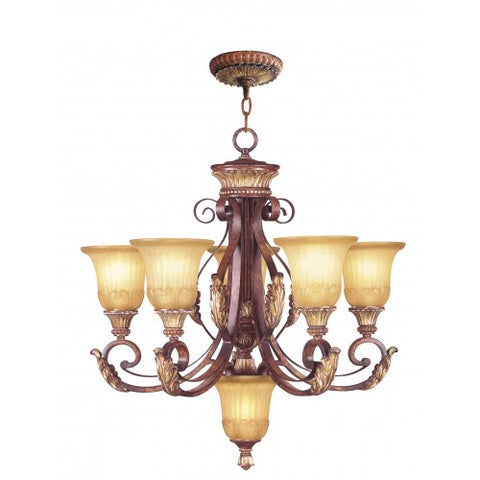 Livex Lighting Villa Verona 5 Light VBZ Chandelier