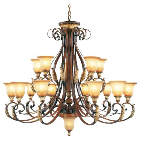 Livex Lighting Villa Verona 15 Light VBZ Chandelier