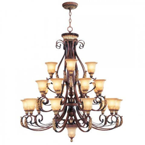 Livex Lighting Villa Verona 22 Light VBZ Chandelier