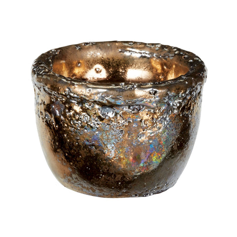 Burnt Alloy Tea Light