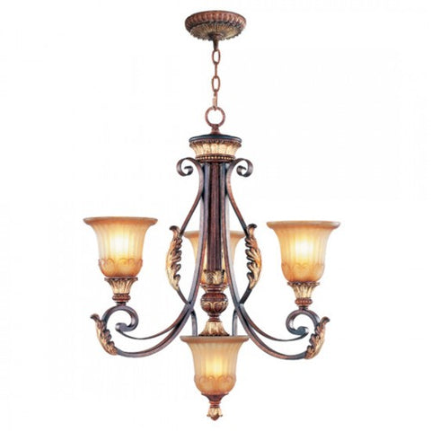 Livex Lighting Villa Verona 3 Light VBZ Chandelier