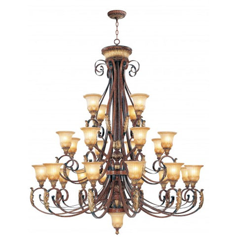 Livex Lighting Villa Verona 24 Light VBZ Chandelier