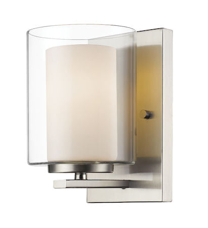 Z-Lite Willow 1 Light Wall Sconce 426-1S-BN