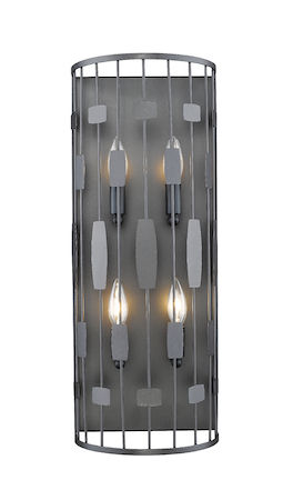 Z-Lite Almet 4 Light Wall Sconce 430-4S-BRZ