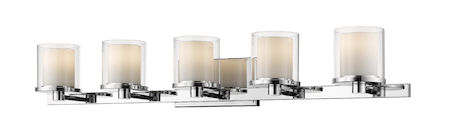 Z-Lite Schema 5 Light Vanity 1918-5V-CH-LED