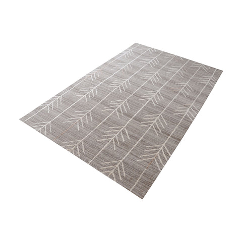 Armito Handtufted Wool Rug In Warm Grey - 5ft x 8ft