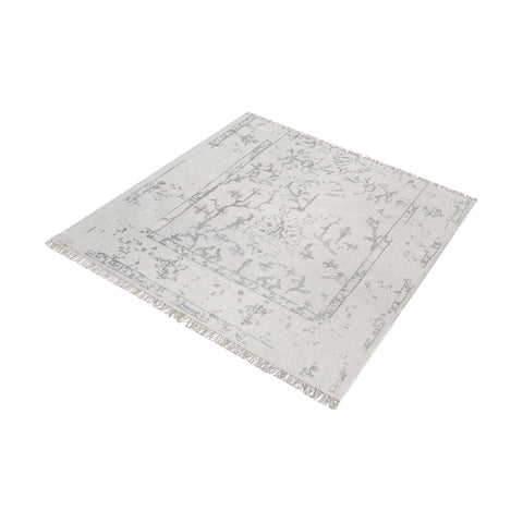 Belleville Handknotted Wool And Bamboo Viscose Rug - 6-Inch Square