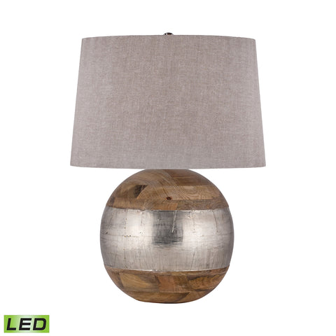 German Silver LED Table Lamp