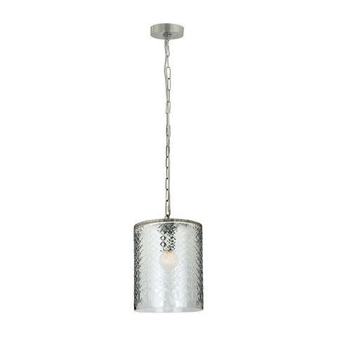Diamond Cut Glass Pendant