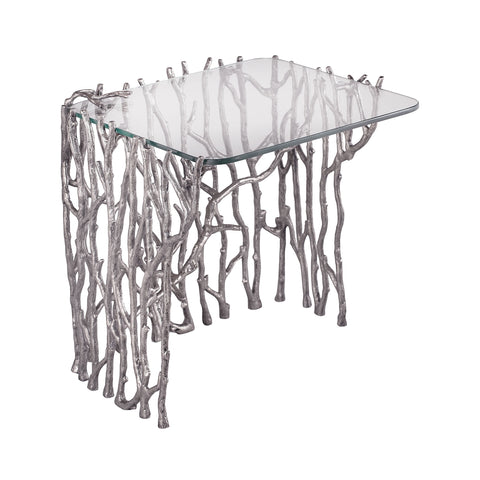Silvered Sticks Side Table