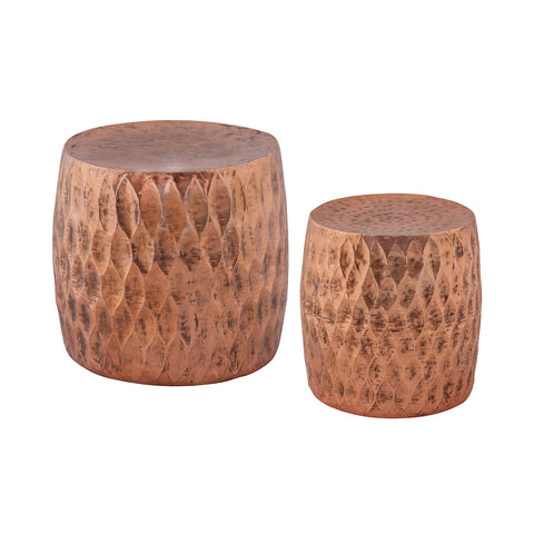 Djembe 2-Piece Iron Stool Set