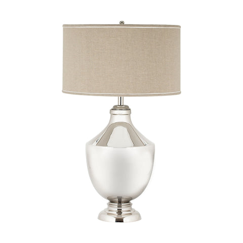 Massive Brass Urn Table Lamp