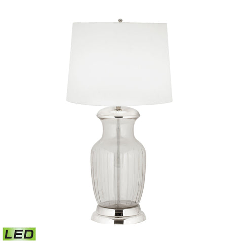 Massive Glass Urn LED Table Lamp