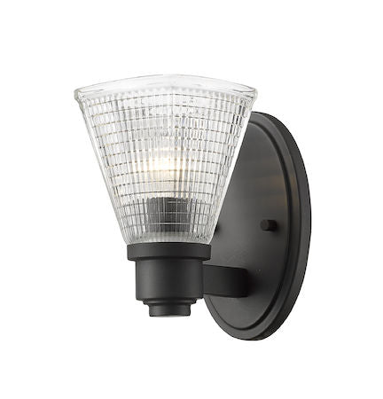 Z-Lite Intrepid 1 Light Wall Sconce 449-1S-BRZ