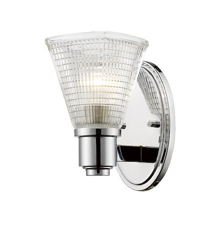 Z-Lite Intrepid 1 Light Wall Sconce 449-1S-CH