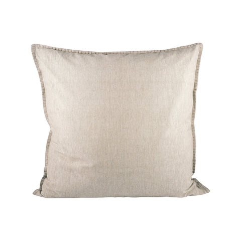 Chambray 24x24 Pillow In Chateau Grey