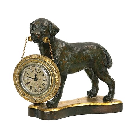 Labrador Retriever Desk Clock