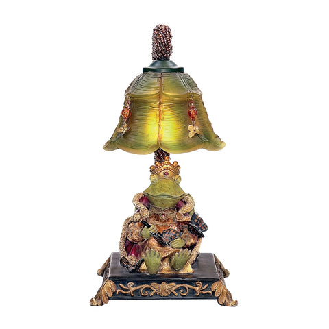 Resting Queen Frog Mini Table Lamp