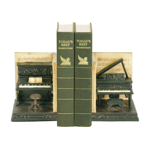 Dueling Piano Bookends - Pair