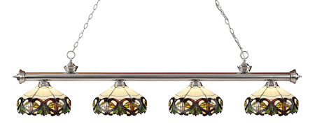 Z-Lite Riviera 4 Light Billiard Light 200-4BN-Z14-33