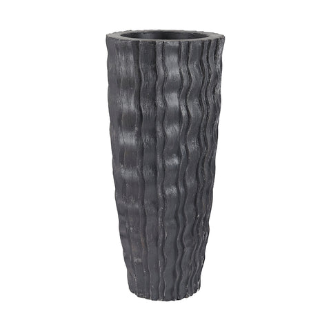 Vivo Black Ash Wave Vessel - Small