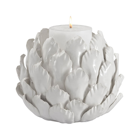 Ceramic Artichoke Candle Holder