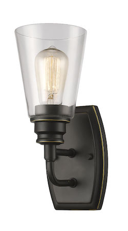 Z-Lite Annora 1 Light Wall Sconce 428-1S-OB