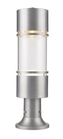 Z-Lite Luminata Outdoor LED Post Mount Light 553PHB-553PM-BA-LED
