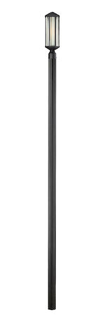 Z-Lite Cylex Outdoor Post Light 525PH-520P96-BK