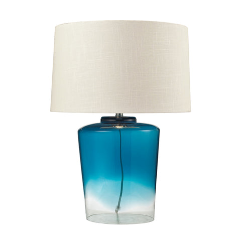 25" Macaw Well Boutique Glass Table Lamp