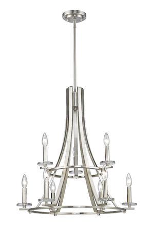 Z-Lite Verona 9 Light Chandelier 2010-9BN