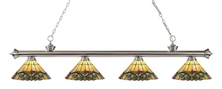 Z-Lite Riviera 4 Light Billiard Light 200-4BN-Z14-49