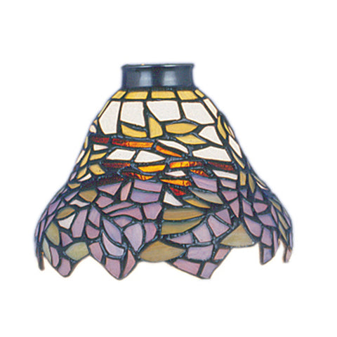 Mix-N-Match 1 Light Wisteria Glass Shade