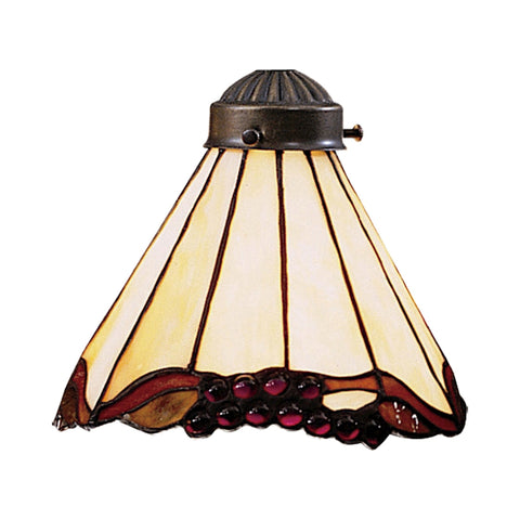 Mix-N-Match 1 Light Stained Honey Dune Glass Shade