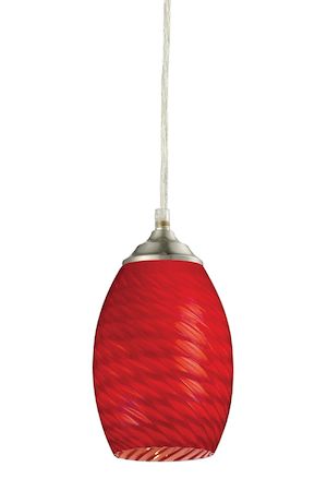 Z-Lite Jazz 1 Light Mini Pendant 131R-BN