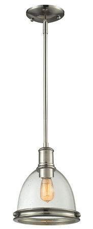Z-Lite Mason 1 Light Mini Pendant 718MP-BN